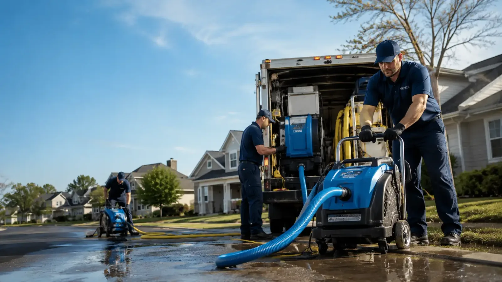 Flood Damage Cleanup in Camp Lejeune, NC